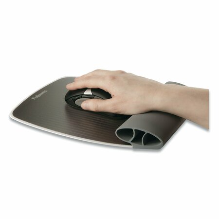 Fellowes Wrist Rocker Mouse Pad, Gray FEL9311801